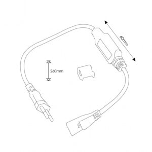 Rectificateur de Ruban Led 220V Smd 2835 Fast 14.4 W / M